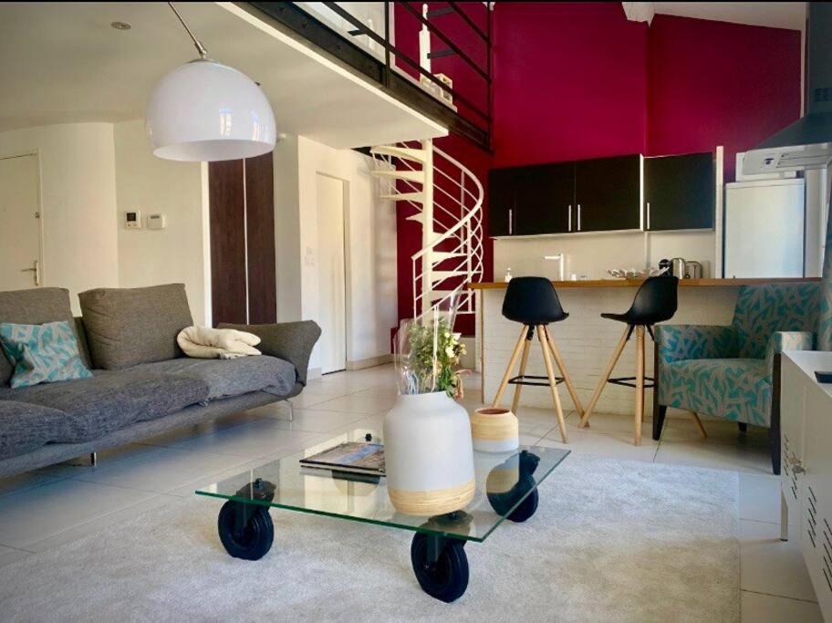 Le Paradis - Superbe Duplex - Plein Centre Lägenhet Marseille Exteriör bild
